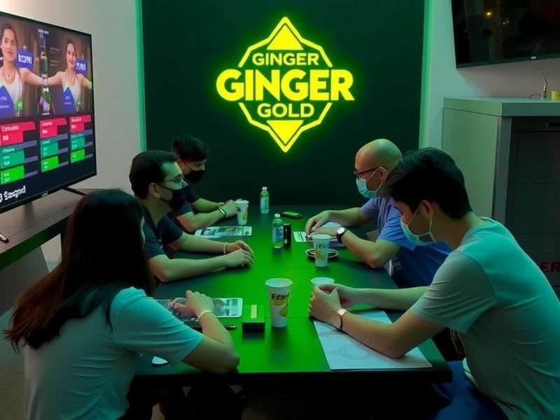 Ginger Sentinel Gold Mumbai Community Meetup Ginger Sentinel Gold community meetup in Mumbai with players competing in a tournament